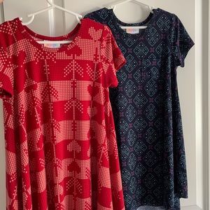 LuLaRoe pair of dresses